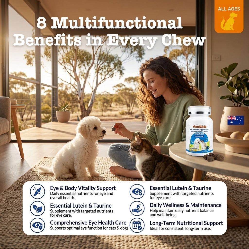 Yami&Me Pet Nutrition Blueberry Eye & Brain Soft Chews