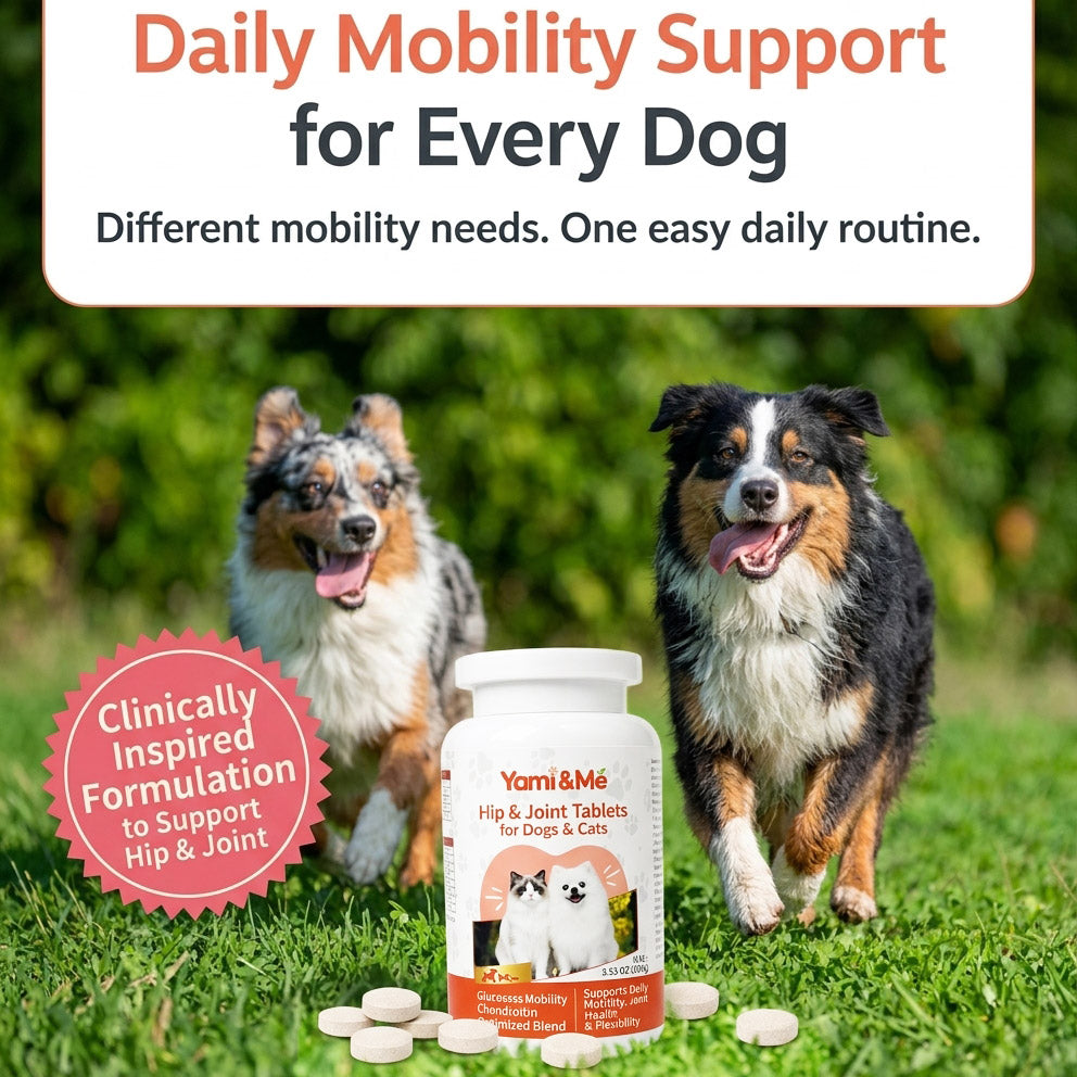 Yami&Me Pet Nutrition Supplements Hip & Joint Tablets