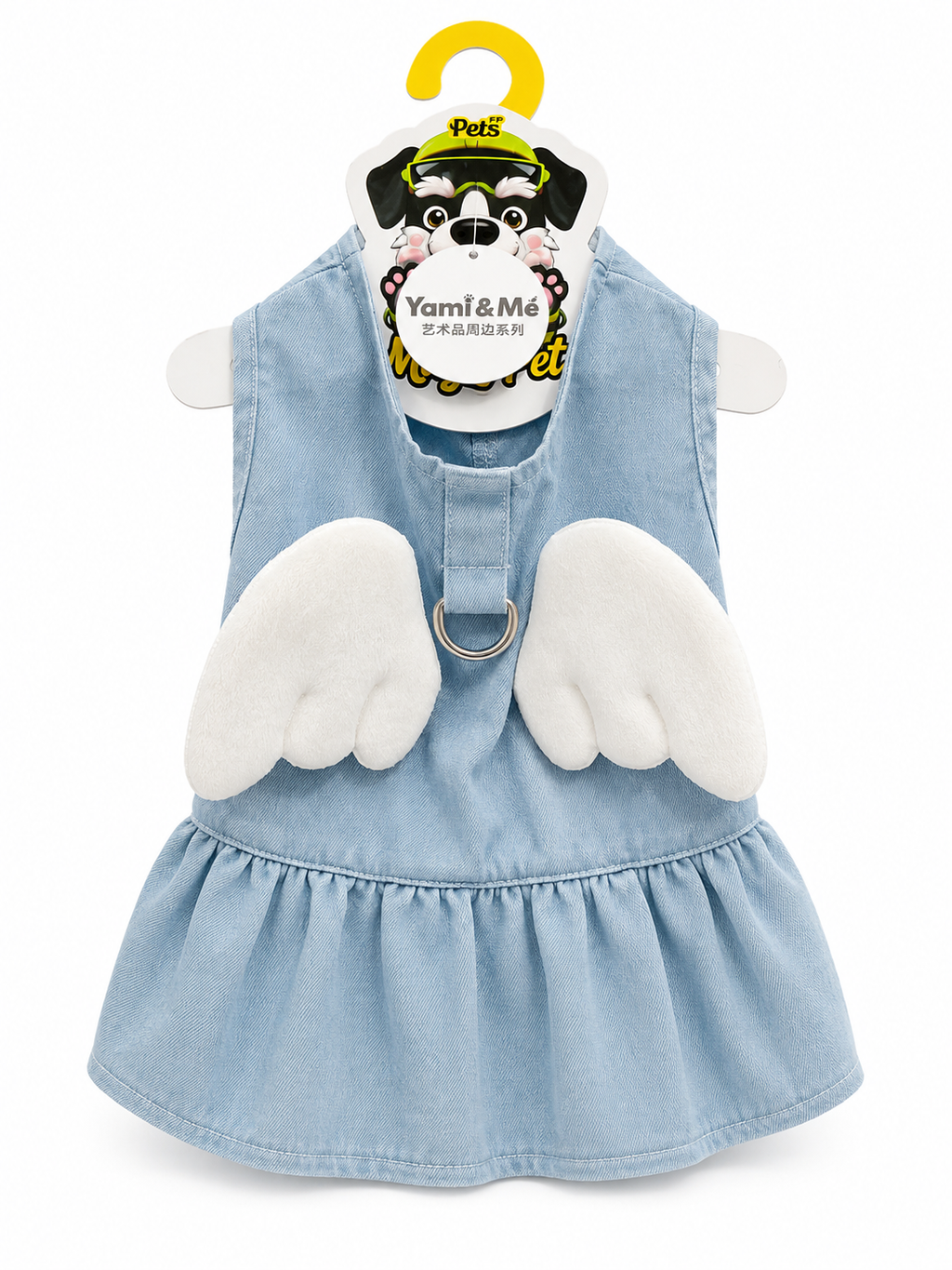 Little Angel Denim Dog Dress