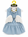 Little Angel Denim Dog Dress