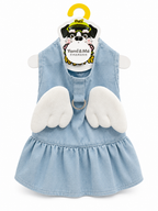 Little Angel Denim Dog Dress